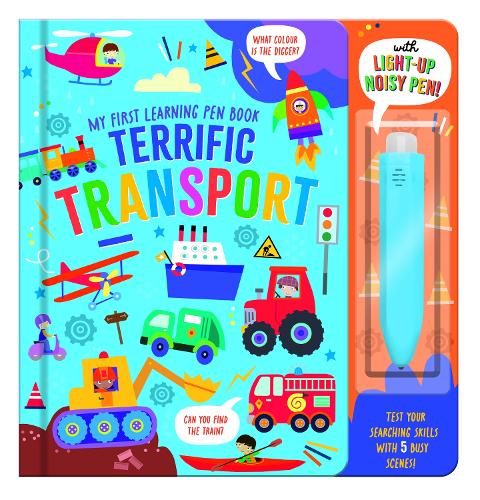 Паперова книга «Terrific Transport: My First Learning Pen Book» - фото №1