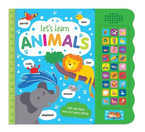 Паперова книга «Let's Learn Animals» - фото №1