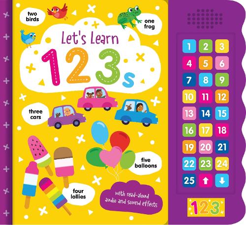 Паперова книга «Let's Learn 123s» - фото №1