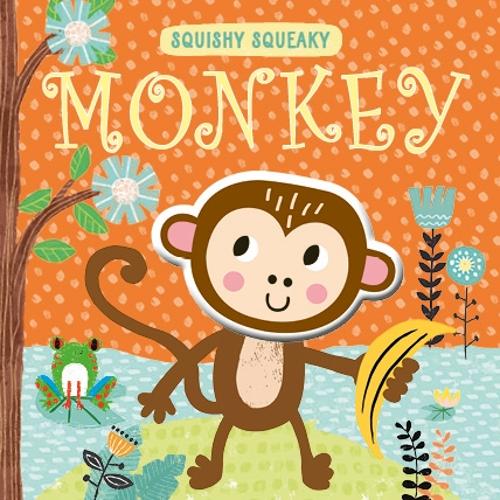 Бумажная книга «Squishy Squeaky Monkey» - фото №1