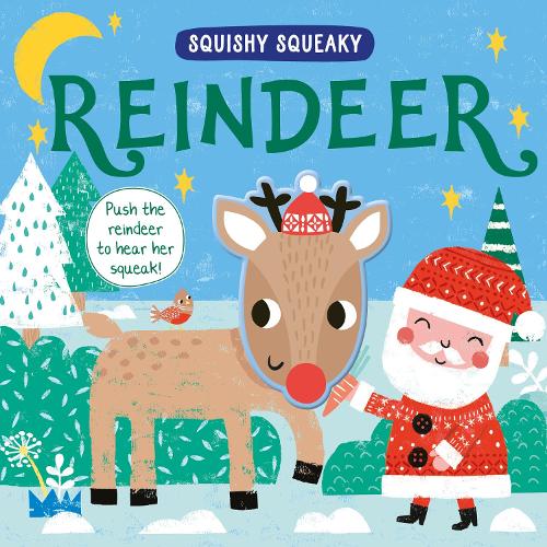 Бумажная книга «Squishy Squeaky Reindeer» - фото №1