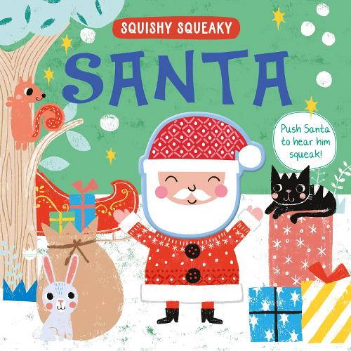 Бумажная книга «Squishy Squeaky Santa» - фото №1