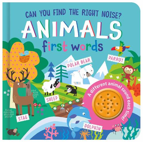 Паперова книга «Animals first words» - фото №1