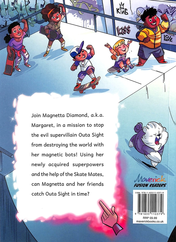 Бумажная книга «Magnetta Diamond and the Skate Mates», автор Хизер Пиндар - фото №1