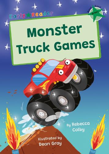 Паперова книга «Monster Truck Games: (Green Early Reader)», автор Ребекка Колбі - фото №1