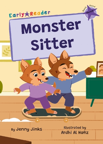 Бумажная книга «Monster Sitter: (Purple Early Reader)», автор Дженни Джинкс - фото №1