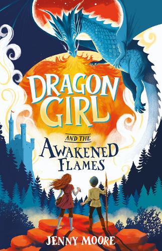 Бумажная книга «Dragon Girl and the Awakened Flames», автор Дженни Мур - фото №1