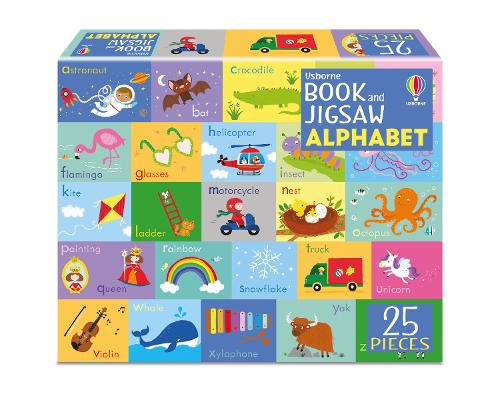 [object Object] «Book and Jigsaw Alphabet», автор Кейт Нолан - фото №1