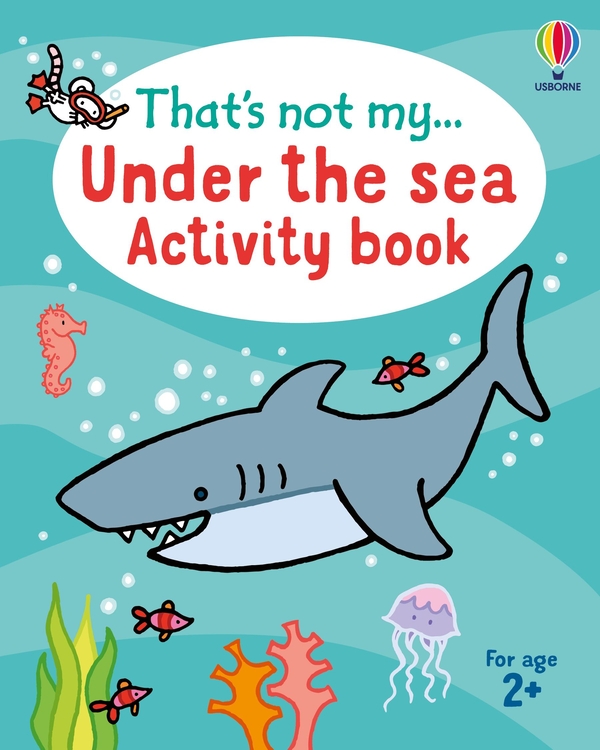 Бумажная книга «Under the Sea Activity Book», автор Мэтью Олдэм - фото №1