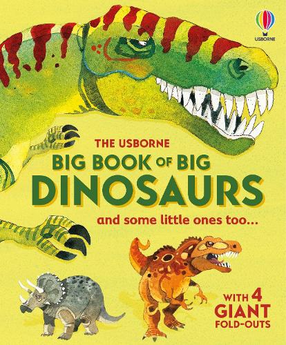 Паперова книга «Big Book of Big Dinosaurs», автор Алекс Фріт - фото №1