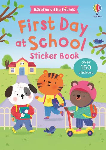 Паперова книга «First Day at School Sticker Book», автор Джессіка Грінвелл - фото №1