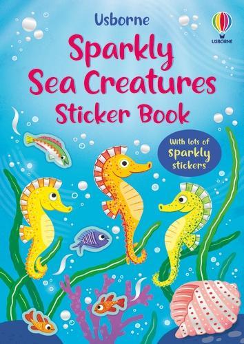 Бумажная книга «Sparkly Sea Creatures Sticker Book», автор Холли Бэти - фото №1