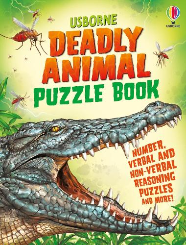 [object Object] «Deadly Animal Puzzle Book», автор Кирстин Робсон - фото №1