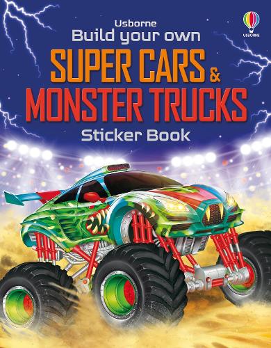[object Object] «Build Your Own Super Cars and Monster Trucks Sticker Book», автор Саймон Тадхоуп - фото №1
