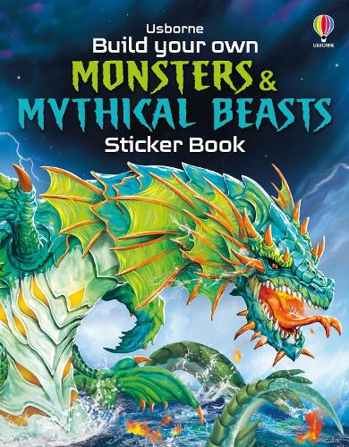 [object Object] «Build Your Own Monsters and Mythical Beasts Sticker Book», автор Саймон Тадхоуп - фото №1