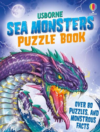 Паперова книга «Sea Monsters Puzzle Book», автор Кірстін Робсон - фото №1