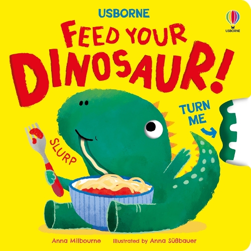 Паперова книга «Feed your Dinosaur», автор Анна Мілборн - фото №1
