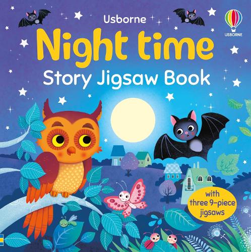 Бумажная книга «Night Time Story Jigsaw Book», автор Сэм Тэплин - фото №1