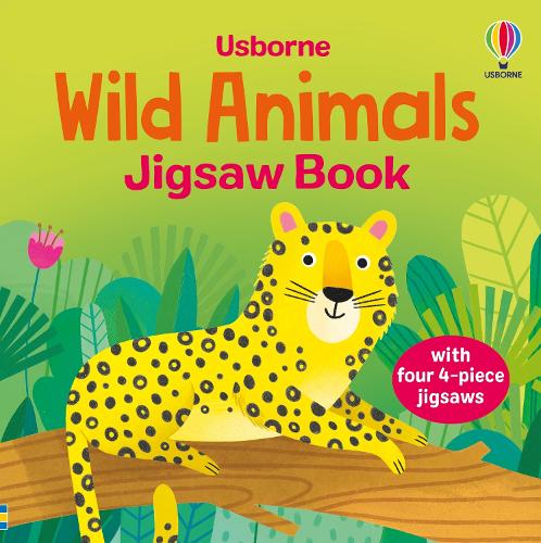Паперова книга «Wild Animals Jigsaw Book», автор Метью Олдем - фото №1