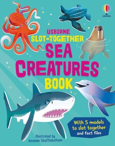 Бумажная книга «Slot-together Sea Creatures Book», автор Эбигейл Уитли - фото №1