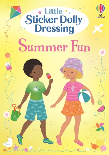 Бумажная книга «Little Sticker Dolly Dressing Summer Fun», автор Фиона Уотт - фото №1