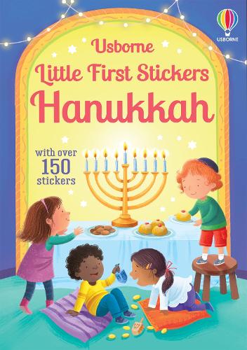 Паперова книга «Little First Stickers Hanukkah», автор Лаура Кован - фото №1