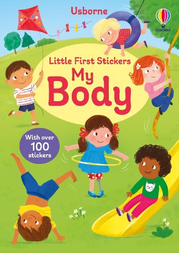Паперова книга «Little First Stickers My Body», автор Кароліна Янг - фото №1
