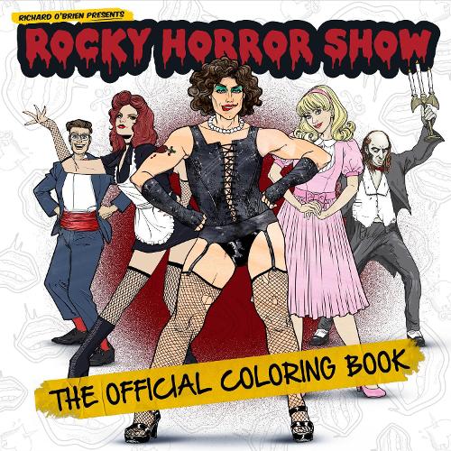 Бумажная книга «Rocky Horror Show: The Official Coloring Book», автор Titan Books - фото №1