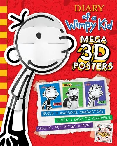Бумажная книга «Diary of a Wimpy Kid: Pop Heads - 3D Crafts», автор Джефф Кинни - фото №1