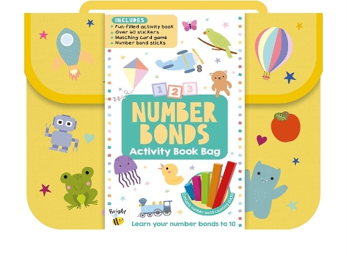 Бумажная книга «Bright Bee Number Bonds Activity Book Bag», автор Autumn Publishing - фото №1