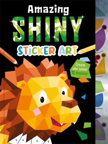 Бумажная книга «Amazing Shiny Sticker Art», автор Igloo Books - фото №1