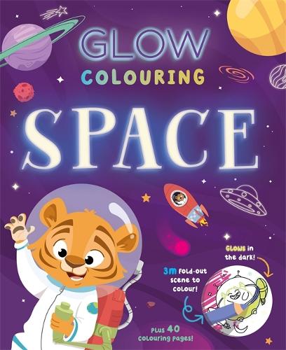 [object Object] «Glow Colouring: Space», автор Igloo Books Ltd - фото №1