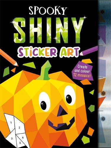Бумажная книга «Spooky Shiny Sticker Art», автор Igloo Books Ltd - фото №1
