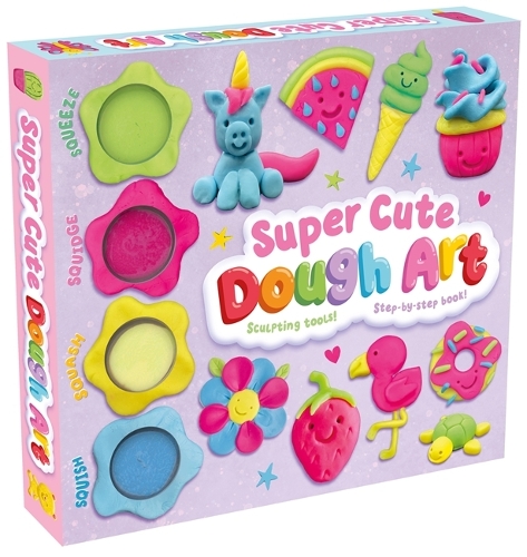 Бумажная книга «Super Cute Dough Art», автор Igloo Books Ltd - фото №1