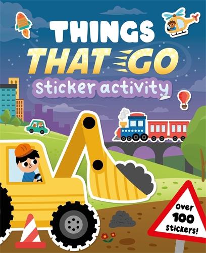 Паперова книга «Things That Go Sticker Activity», автор Igloo Books Ltd - фото №1