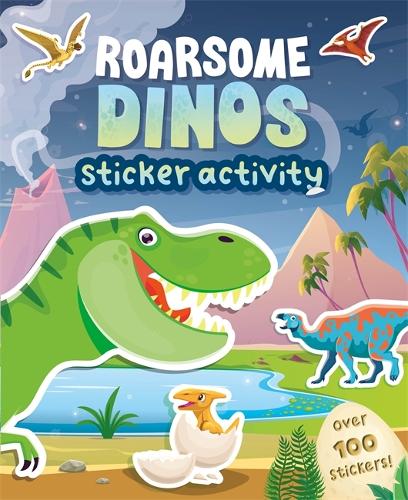 Бумажная книга «Roarsome Dinos», автор Igloo Books Ltd - фото №1