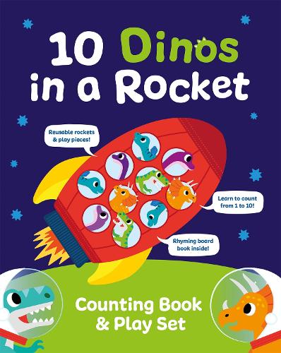 [object Object] «10 Dinos in a Rocket», автор Робин Гейл - фото №1