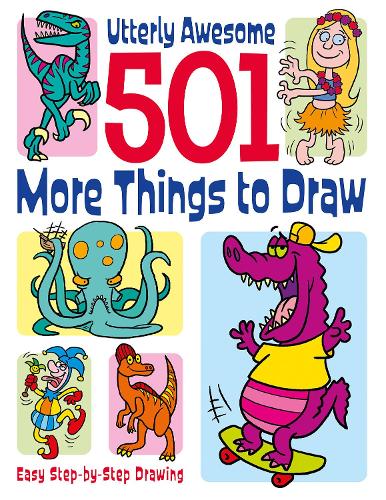 Бумажная книга «501 More Things to Draw», автор Нат Ламберт - фото №1