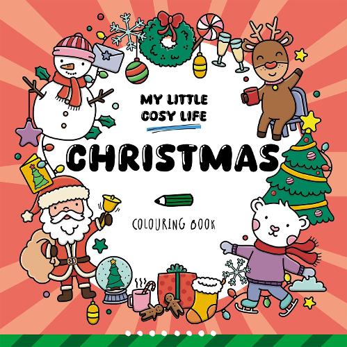 Бумажная книга «Christmas: Cute Kawaii Colouring Book for Teens and Adults Featuring Adorable Animals and Cosy Scenes», автор Каро Ван ден Берг - фото №1