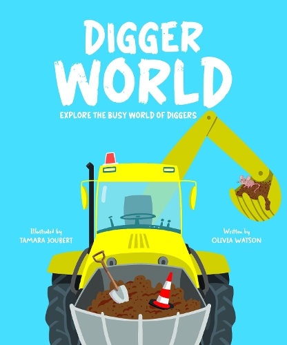 Бумажная книга «Digger World: Explore the busy world of diggers», автор Оливия Уотсон - фото №1