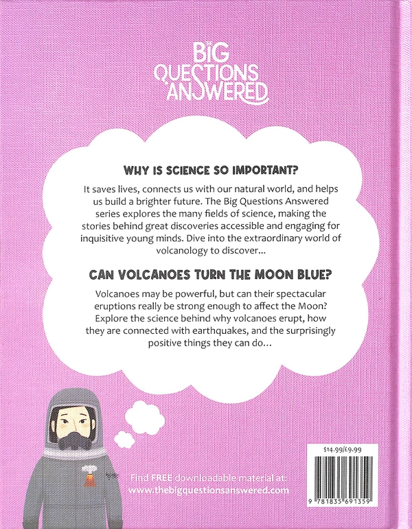 Бумажная книга «Can Volcanoes Turn the Moon Blue? Discover the science behind volcanology», автор Оливия Уотсон - фото №1