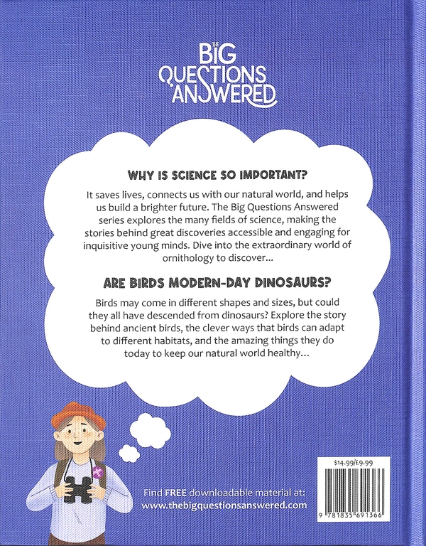 Бумажная книга «Are Birds Modern-Day Dinosaurs? Discover the science behind ornithology», автор Оливия Уотсон - фото №1