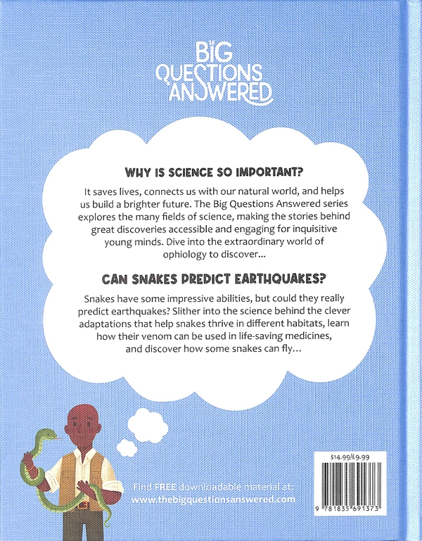 Бумажная книга «Can Snakes Predict Earthquakes? Discover the science behind ophiology», автор Элайза Джеффери - фото №1