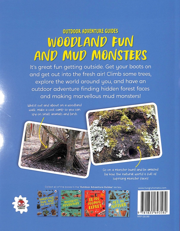 Паперова книга «Woodland Fun and Mud Monsters», автор Емілі Кінгтон - фото №1