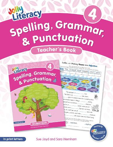 Бумажная книга «Spelling, Grammar, & Punctuation Teacher’s Book 4: In Print Letters (American English edition)», авторов Сара Вернем, Сью Ллойд - фото №1