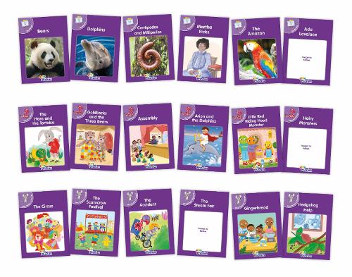 Бумажная книга «Core Purple Readers Complete Set (18 Books): in Precursive Letters (British English Edition)», автор Сара Вернем - фото №1