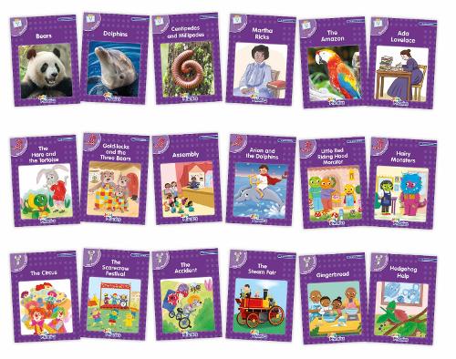 Бумажная книга «Core Purple Readers Complete Set (18 Books): in Print Letters (American English Edition)», автор Сара Вернем - фото №1
