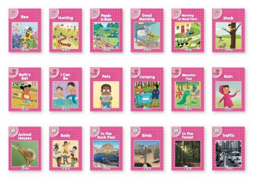Бумажная книга «Jolly Phonics Pink Readers Complete Set: in Precursive Letters (British English Edition)», автор Сара Вернем - фото №1