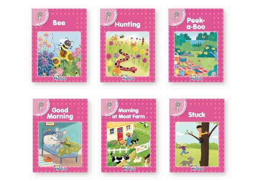 Бумажная книга «Jolly Phonics Pink Readers Inky Mouse & Friends: in Precursive Letters (British English Edition)», автор Сара Вернем - фото №1