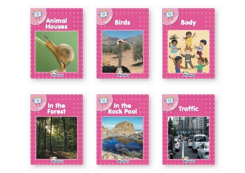 Бумажная книга «Jolly Phonics Pink Readers Nonfiction: in Precursive Letters (British English Edition)», автор Сара Вернем - фото №1
